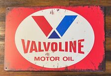 Valvoline Motor Oil Vintage Novelty metal sign, 12 x 8 Wall Art picture