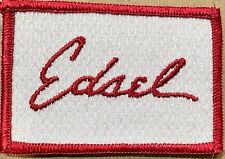 Vintage Edsel Hat or Jacket Patch 3”x2” Gone When Gone picture