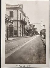 Vintage Old 1930s Photo of Royal Street in Downtown NEW ORLEANS Louisiana 🩷 picture
