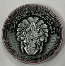 FBI Newark Division TOC West Task Force The Brick City Challenge Coin picture