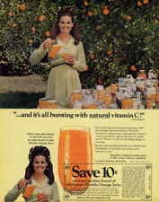 Bursting with natural Vitamin C: Anita Bryant for Florida Orange Juice d 1970 picture