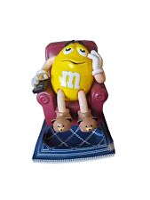 Vintage M&M's Yellow Lazy Boy Chair Recliner Candy Dispenser 1999  MM301 picture
