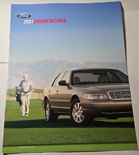 2007 Ford Crown Victoria Vic Automotive Dealer Brochure Sales Booklet picture