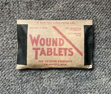 WWII Wound Tablets Replica Package Upjohn MFG picture