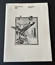 1981 NASA Johns-Manville Space Shuttle Insulation Blanket Press Folder Lot picture