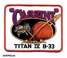 CASSINI HUYGENS MISSION TO SATURN & TITAN IV B-33 NASA JPL SPACE Launch PATCH picture