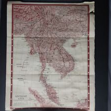 1944 Original Vintage Newsmap Poster From WW2 Reporting & Photos From The Front picture