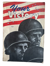 Vintage 1945 US Army  GI Booklet 