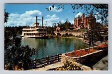 Orlando FL-Florida, Walt Disney World, Rivers of America, Vintage Postcard picture