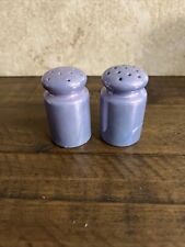 Vintage Blue Lusterware Salt And Pepper Shakers Made In Japan MIJ picture