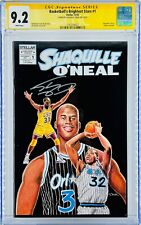 Shaquille O'Neal Signed CGC SS Basketball's Brightest Stars #1 Grade 9.2 picture