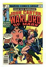 John Carter Warlord of Mars #5 FN+ 6.5 1977 picture