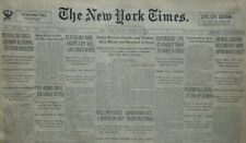 3-1934 March 19 MUSSOLINI URGES GERMAN REARMING TO AVOID DISASTER CHACO NY Times picture