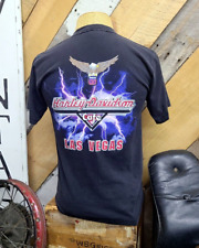 Vtg Harley Davidson Cafe T-Shirt- Las Vegas, NV - Offically Licensed- Men's Med picture