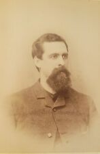 Antique Photograph Handsome Distinguished Bearded Man picture