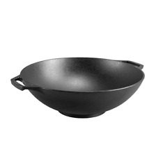 Lodge 14 Inch Cast Iron Wok Hot Sale picture