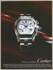 CARTIER Roadster Chronographe - 2003 Print Ad picture
