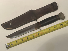 WWII US Fighting Knife Bowie RH-36 PAL with Original Sheath Army USMC USN Navy picture