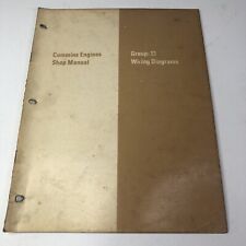 Cummins Diesel Engines Shop Manual Group 13 Wiring Bulletin No. 983444 CE 1971 picture