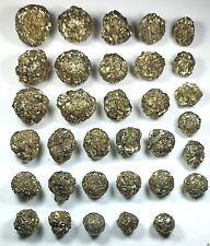 33 PCS NEW FIND Golden Marcasite/Pyrite Crystals with Star Formation- Pakistan  picture