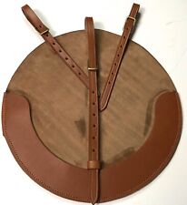 WWI US & BRITISH ARMY M1917 HELMET LEATHER CARRIER picture