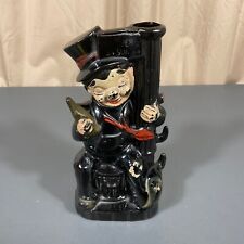 Vintage Drunk Man on a Lamp Post Never on Sunday Hobo Decanter Japan - RARE picture