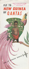 QANTAS 1951 New Guinea promotion brochure picture