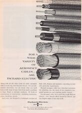 Aerospace Cables By Packard Electric Trumbull County Warren Ohio Vtg Magazine Ad picture