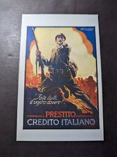 Mint Italy WWI Postcard Do Your Duty Subscribe to Italian Credit Loan picture