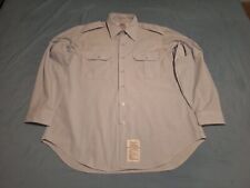 U.S. Air Force Man's Polyester/Cotton Blue 1550 Long Sleeve Size 17 1/2X35 Used picture