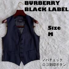 BURBERRY BLACK LABEL Vest Suit Nova Check Size M picture