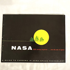 NASA Careers Aero Space Technology Rocket Exploration Brochure Vintage 1965 picture