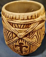 Bai Hawaii Barware, Plantation Ceramic Tiki Rum Barrel Mug ,Good Condition picture