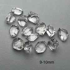 Herkimer diamond, 6 pcs 9-10mm herkimer diamond quartz crystals picture