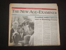 1995 SEP 26 THE NEW AGE-EXAMINER NEWSPAPER - CLINTON IN WYOMING COUNTY - NP 8268 picture