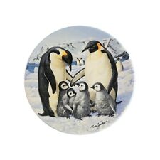 Royal Grafton The Emperor Penguins Plate A5320 Mike JACKSON picture