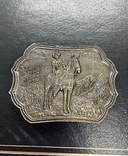 Roy Rogers “happy Trails” Belt Buckle W-85 Wyoming Studio Art Works / Rare 1975 picture