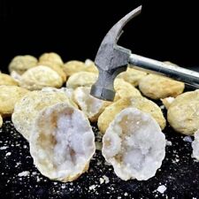 1PC Unopened Natural Agate Geode Raw Crystals Cluster Cave Collection picture