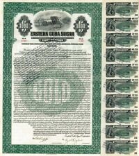 Eastern Cuba Sugar Corporation - Bond picture