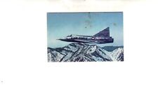 1957 USAF / US Air force F-102 Delta Dagger Trading Card, Boy Scout Jamboree picture