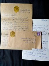 vtg 1935  Pine Cone Inn GRAND LAKE COLORADO Hotel Letterhead Letters Envelope picture