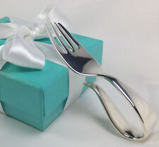 Tiffany & Co. Loop Baby Fork Silverware Tableware 38g Grams Sterling Silver 925 picture