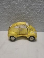 Dream Wheels Volkswagen Beetle Bug Plush Car R&B Inc 1985 Vintage Stuffed Yellow picture