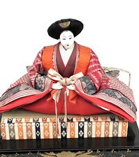 Vintage Geisha Doll in Silk Kimono with Traditional Japanese BEAUTIFUL picture