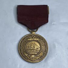 Vintage USN US Navy Good Conduct Medal US Constitution Ship Authentic Original picture
