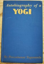 AUTOBIOGRAPHY of a YOGI by Paramhansa Yogananda, Original 1946, INSCRIBED picture