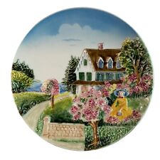 RARE S&R New York Western Germany Decorative Wall Plate #3809 Summer Ocean Scene picture