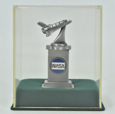 NASA Pewter Space Shuttle with Plastic Case picture