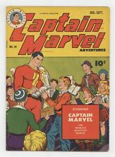 Captain Marvel Adventures #48 VG/FN 5.0 1945 picture