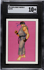 1993 Topps Street Fighter II #63 Ryu Trading Card Graded SGC 10 GEM MINT. RC picture
